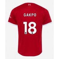 Echipament fotbal Liverpool Cody Gakpo #18 Tricou Acasa 2023-24 maneca scurta
